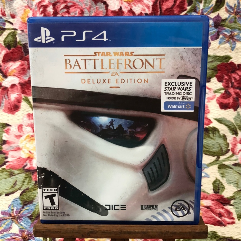 Star Wars Battlefront - Deluxe Edition Sony PlayStation 4, 2015 +Collector Disc!